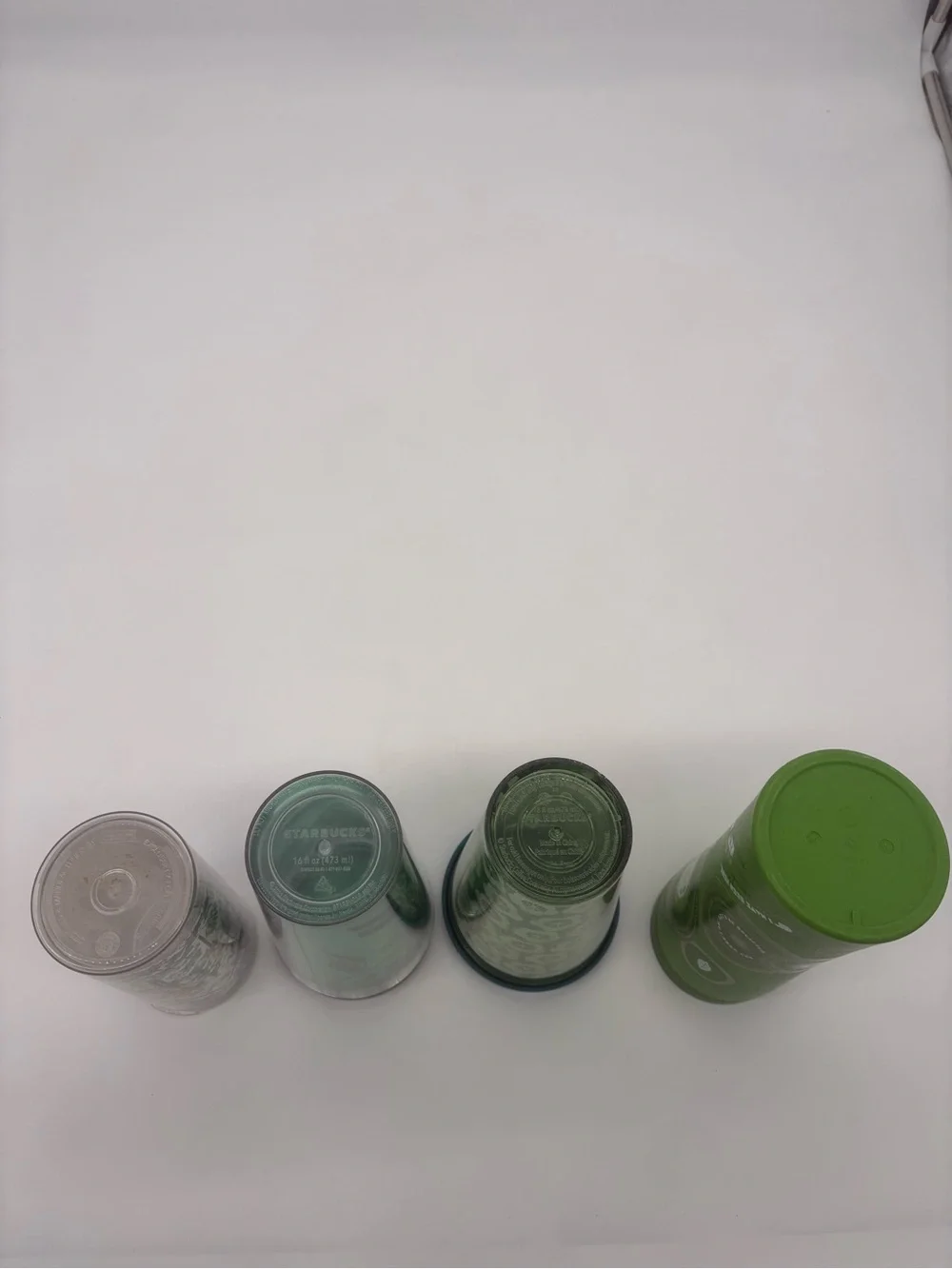 Starbucks Tumbler Lot of 4 Cups Mixed Styles